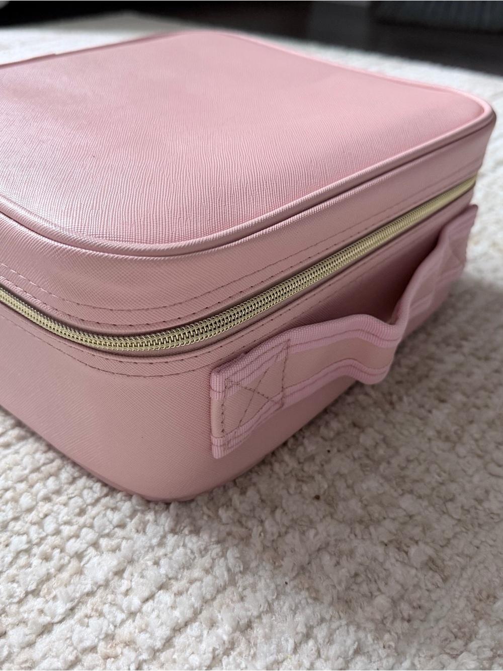 Pink Portable Travel Storage Case - Unbranded